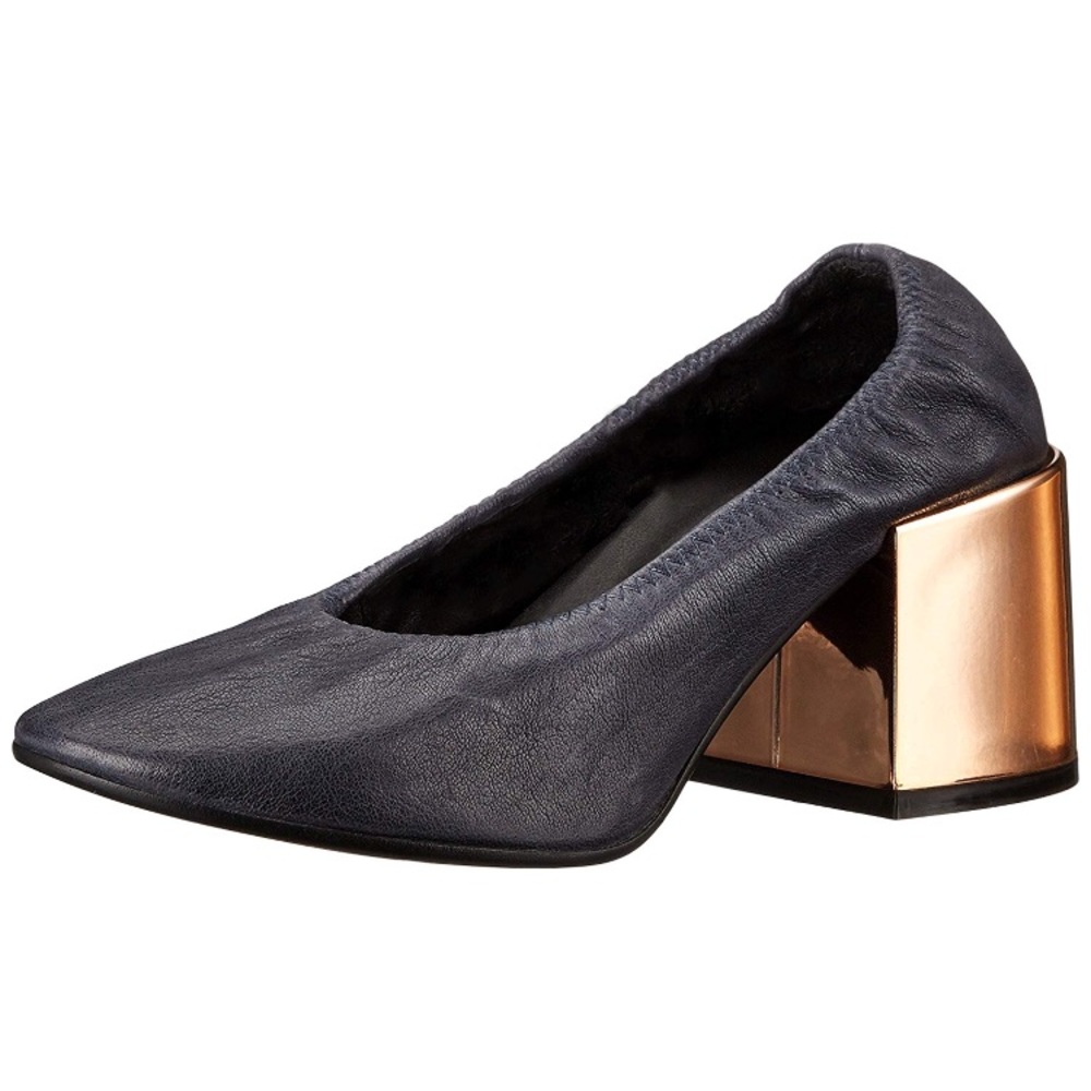 MM6 Madison Margiela metallic heel pump